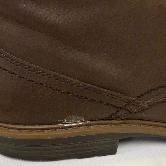 Men's Premium Leather Chukka Boots in Rich Brown - Picture 10 of 10